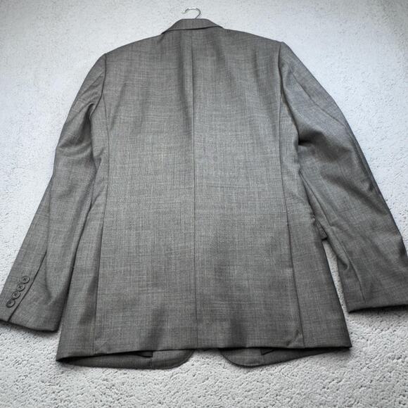 J Crew Sport Coat Men 36R Gray Wool Thompson Two Button Blazer Suit Jacket NWT - Picture 5 of 16